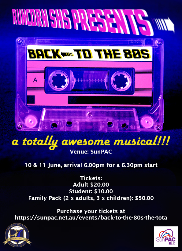 Back to the 80's, The Totally Awesome Musical